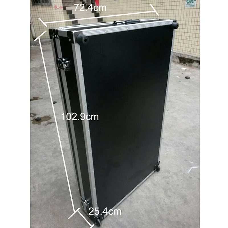 High Quality - Single TV Flight Road Case with 2 Wheels