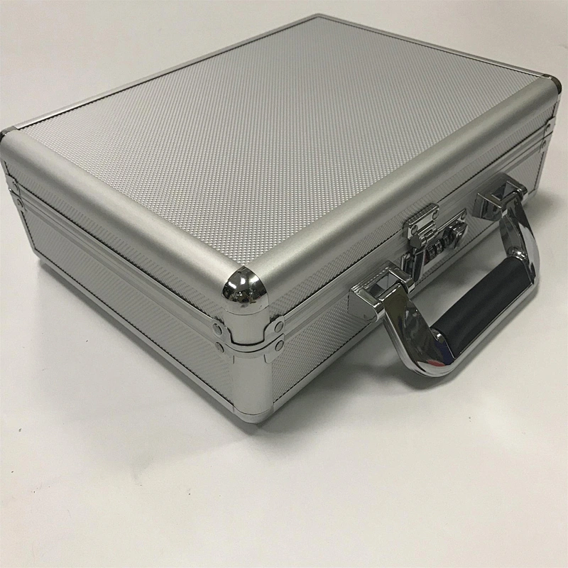 Single Portable Shortgun Case Silver with Foam