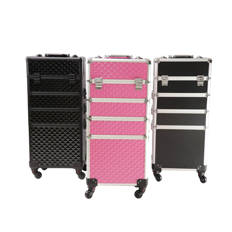 Rolling Makeup Train Case