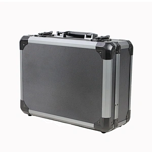 High Quality 15.7'' Aluminum Toolbox with Safety Hinges
