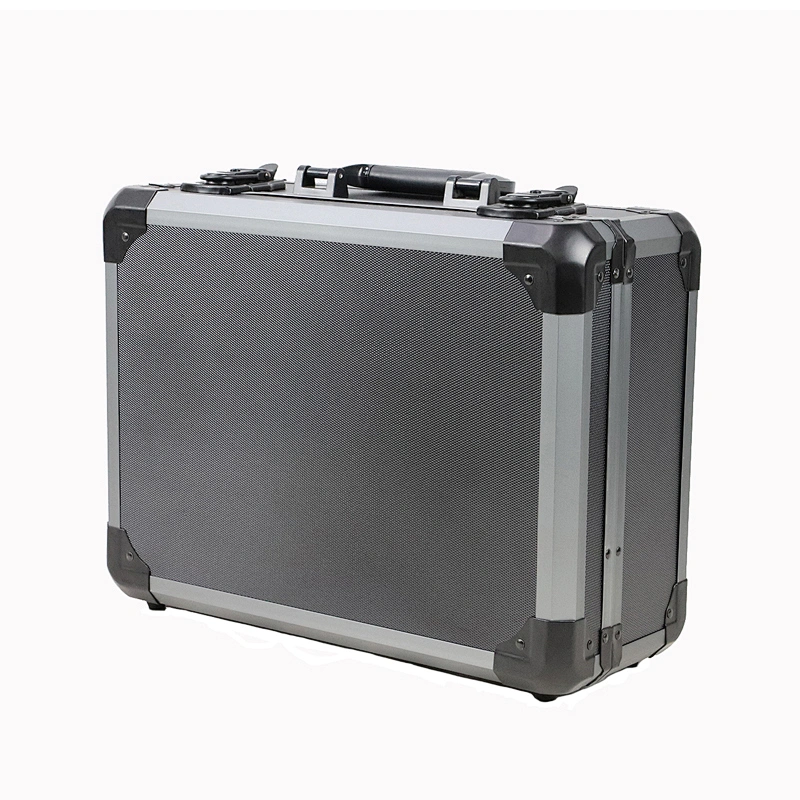 High Quality 15.7'' Aluminum Toolbox with Safety Hinges