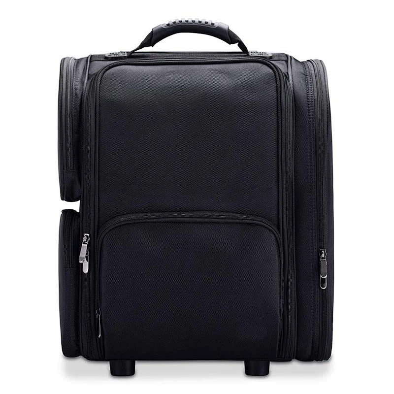 China Factory Waterproof Black Cosmetic Luggage Bag for Sale