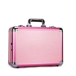 Portable Makeup Organizer Case with Lighted Mirror