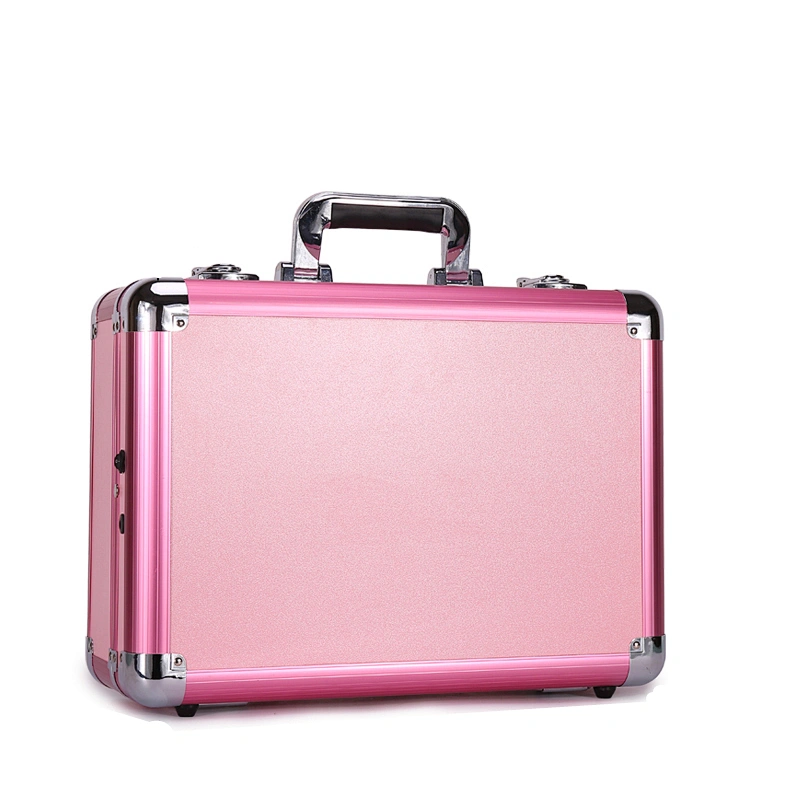 Portable Makeup Organizer Case with Lighted Mirror