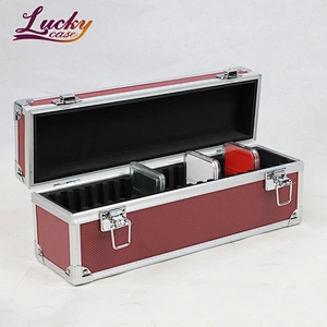 High Quality Red Aluminum Coin Case for 20 Slabs
