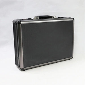Custom Men Briefcase Attache Case Aluminum with Combination Locks