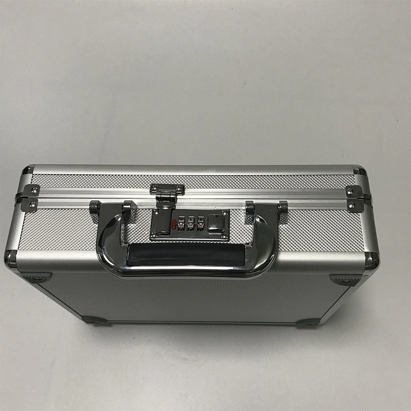 Single Portable Shortgun Case Silver with Foam