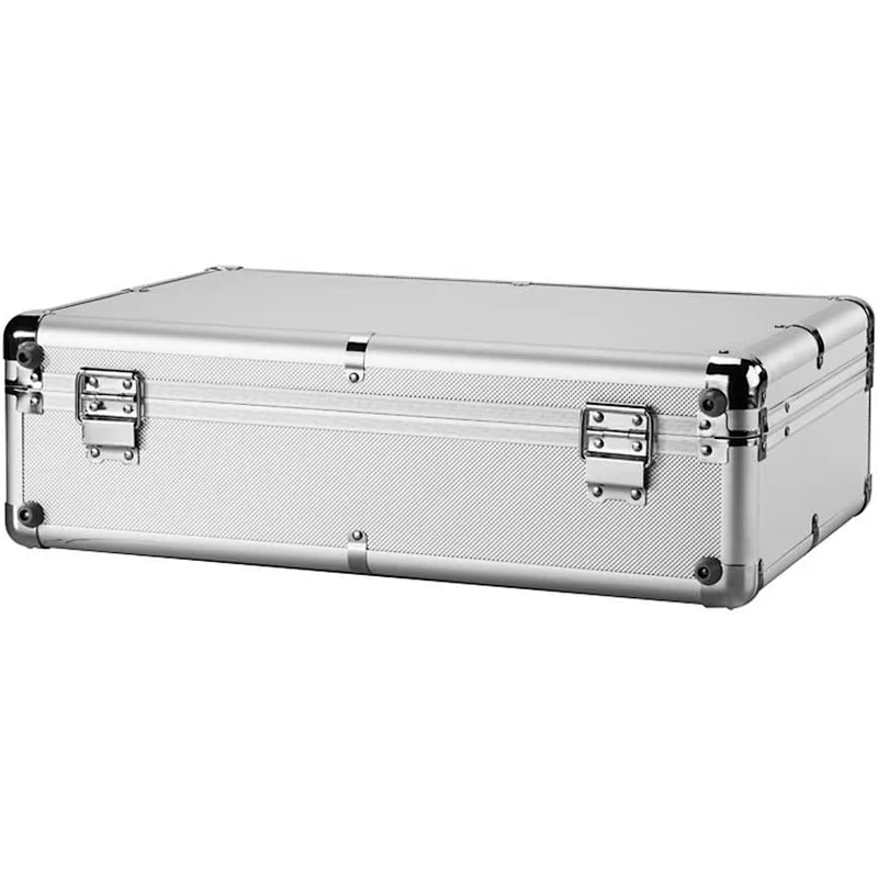 Portable Tool Case Box custom foam Flight Aluminum Metal Briefcase with combination locks