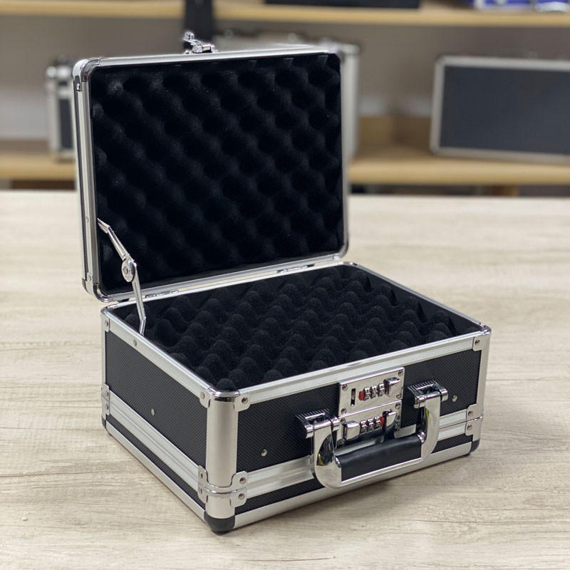 aluminum gun case with foam