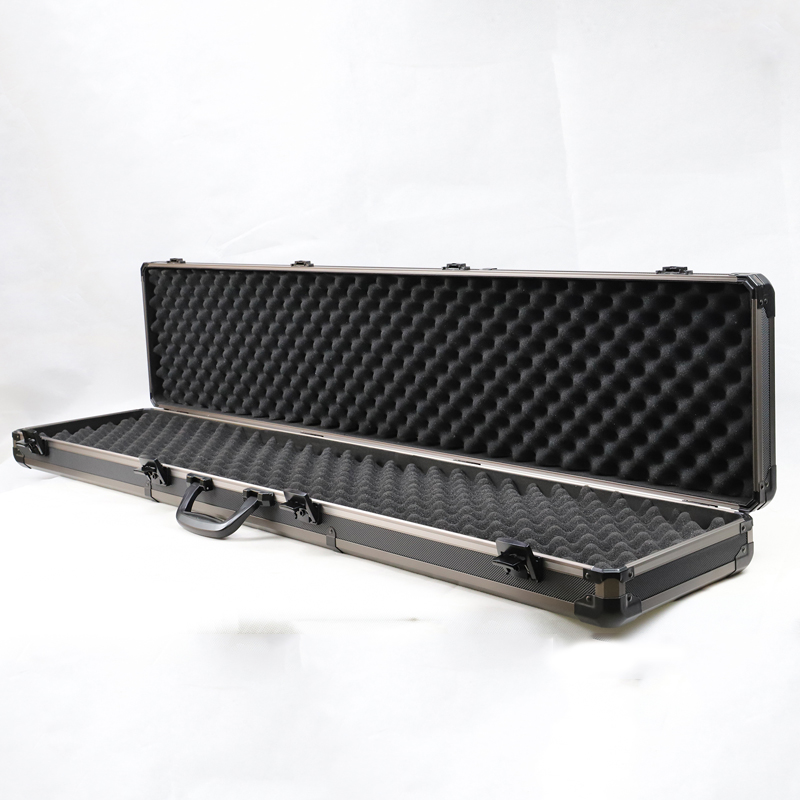 Gun case with foam