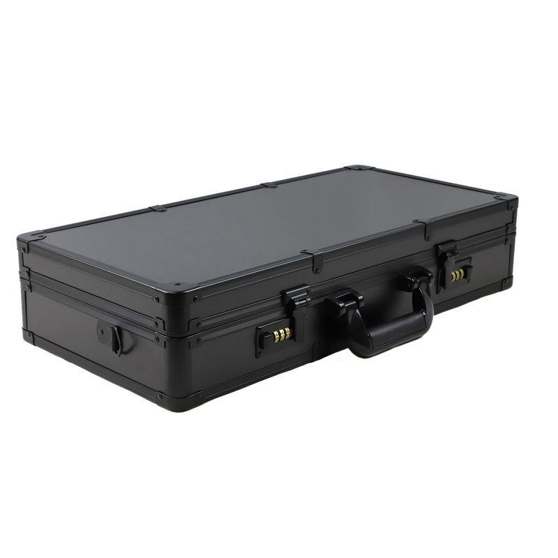 aluminum case with combination lock