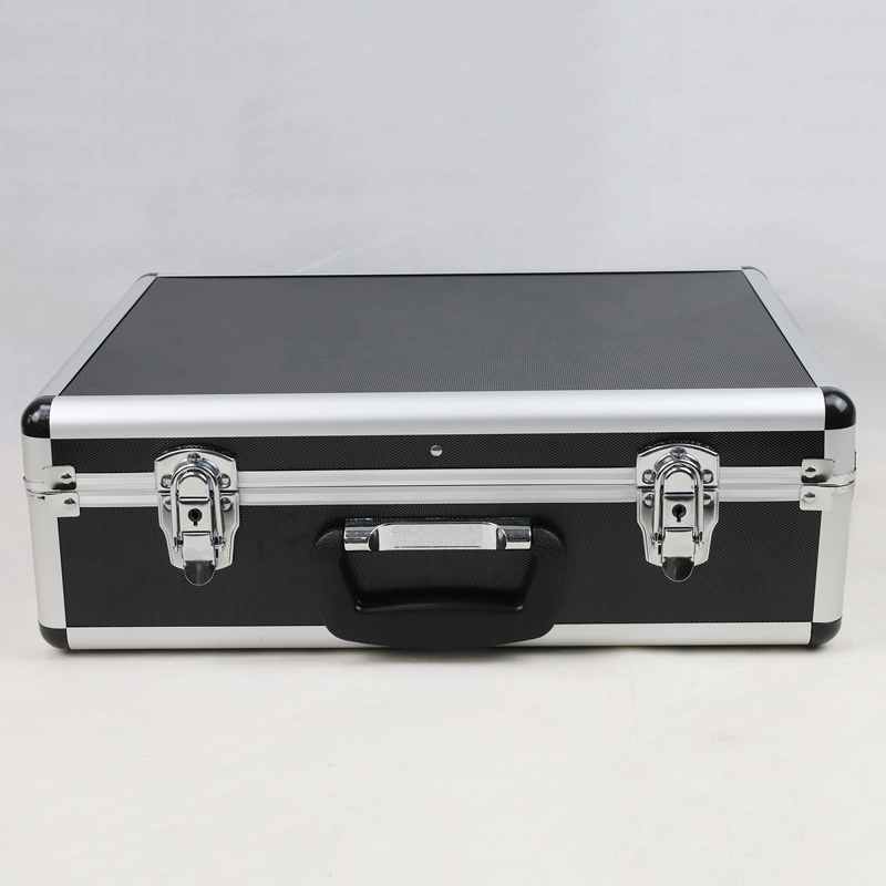 black aluminum box
