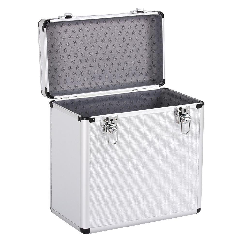 Vinyl Record Storage Carrying Case for 30+ Records