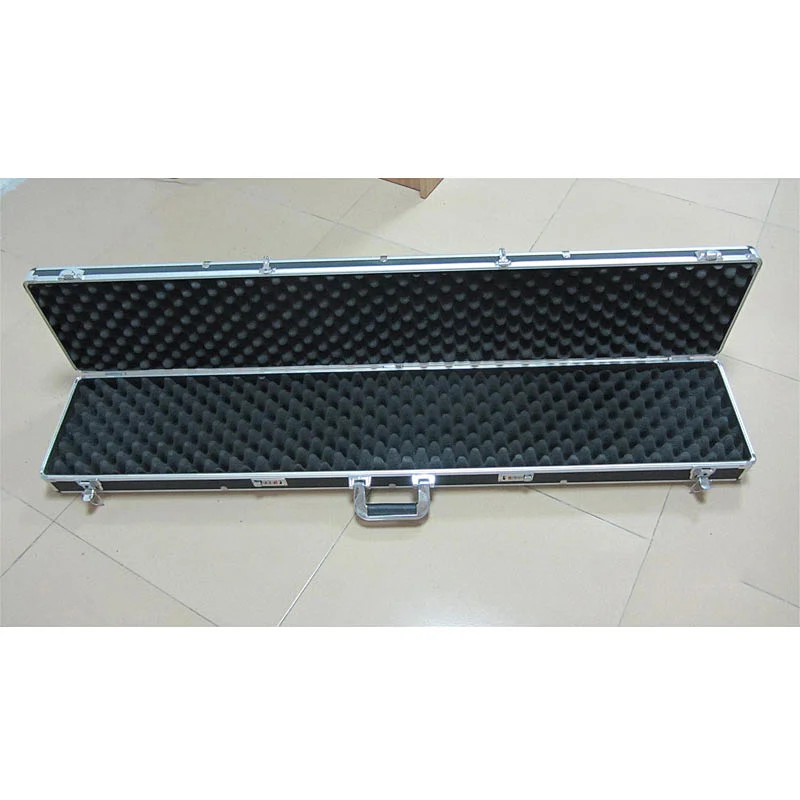 Portable Aluminum Rifle/Shotgun Case With Foam and Combination Locks