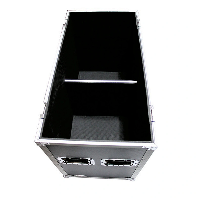 Heavy Duty Double Speaker Road Flight Case With Wheels