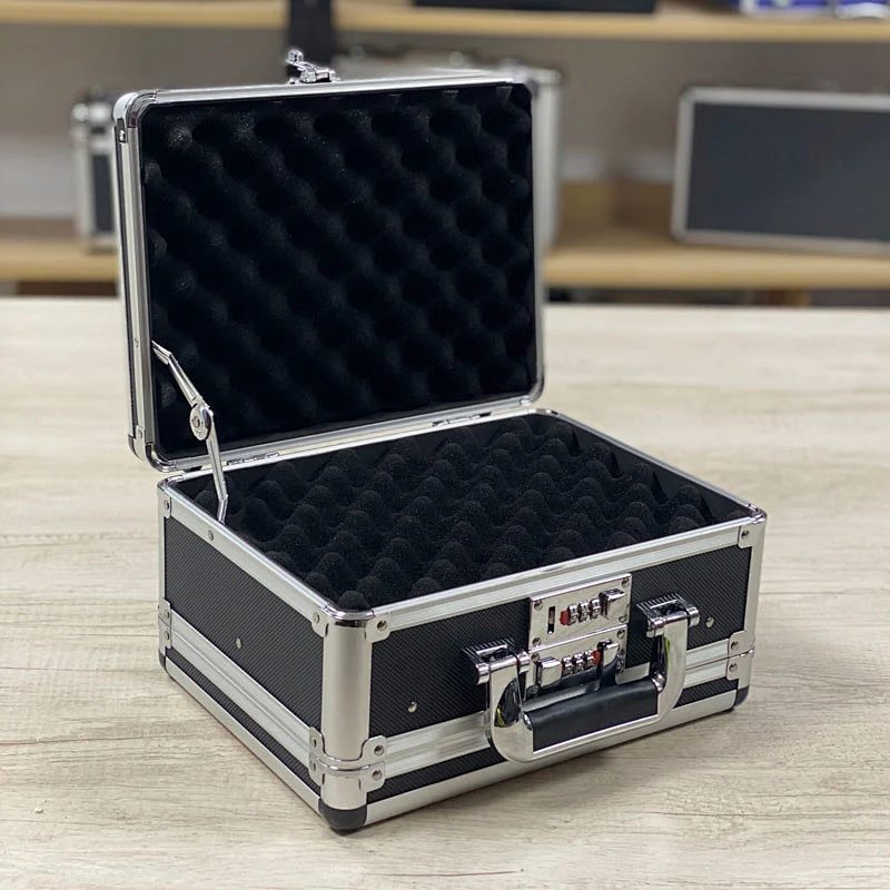 Double Side Hard Shortgun Case Aluminum with Combination Lock