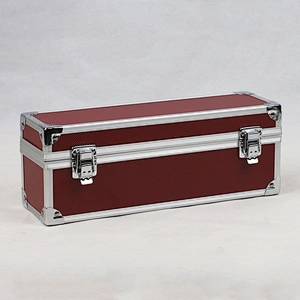 High Quality Red Aluminum Coin Case for 20 Slabs