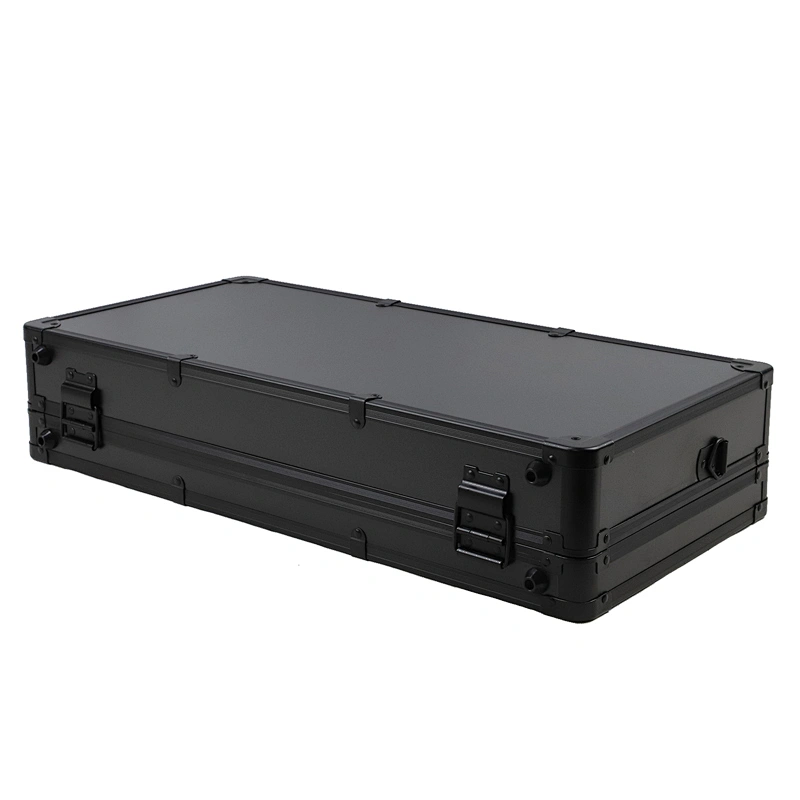 New Black Barber Tool Case Aluminum Alloy
