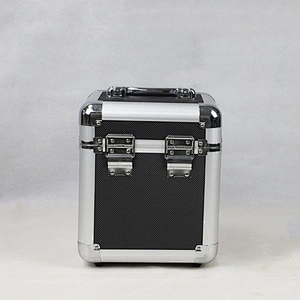 Lightweight CD/LP Record Case 7 Inch Black