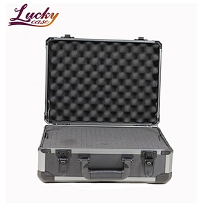 High Quality 15.7'' Aluminum Toolbox with Safety Hinges
