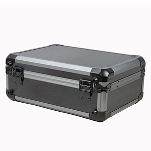 High Quality 15.7'' Aluminum Toolbox with Safety Hinges