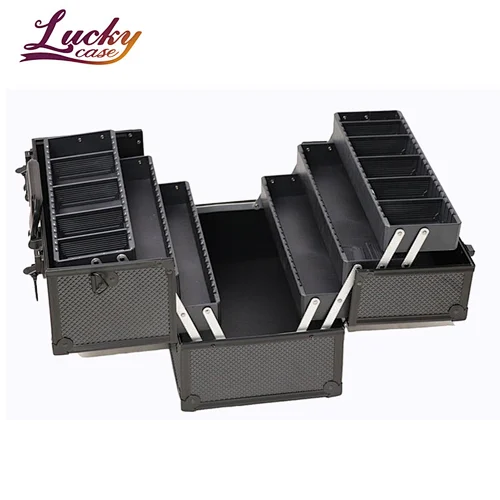 Super Large Black/Silver Makeup Artist Carry Case