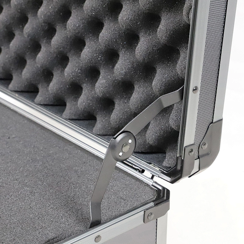 High Quality 15.7'' Aluminum Toolbox with Safety Hinges
