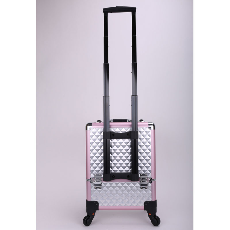 cosmetic case on wheels