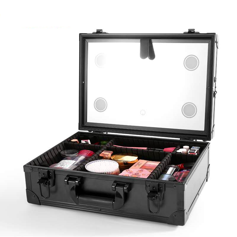 makeup case with mirror