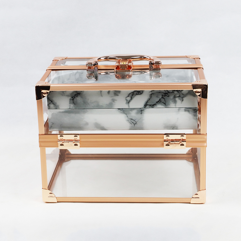 clear makeup box