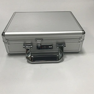 Single Portable Shortgun Case Silver with Foam