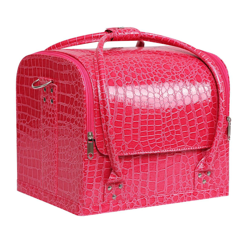 Crocodile pink beauty box