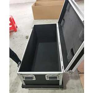 Large Flight Case Rolling Utility Trunks Flight Case