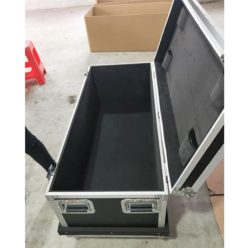 Large Flight Case Rolling Utility Trunks Flight Case