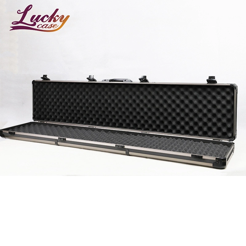 Factory Wholesale Aluminum Rifle Gun Case with Foam and Locks