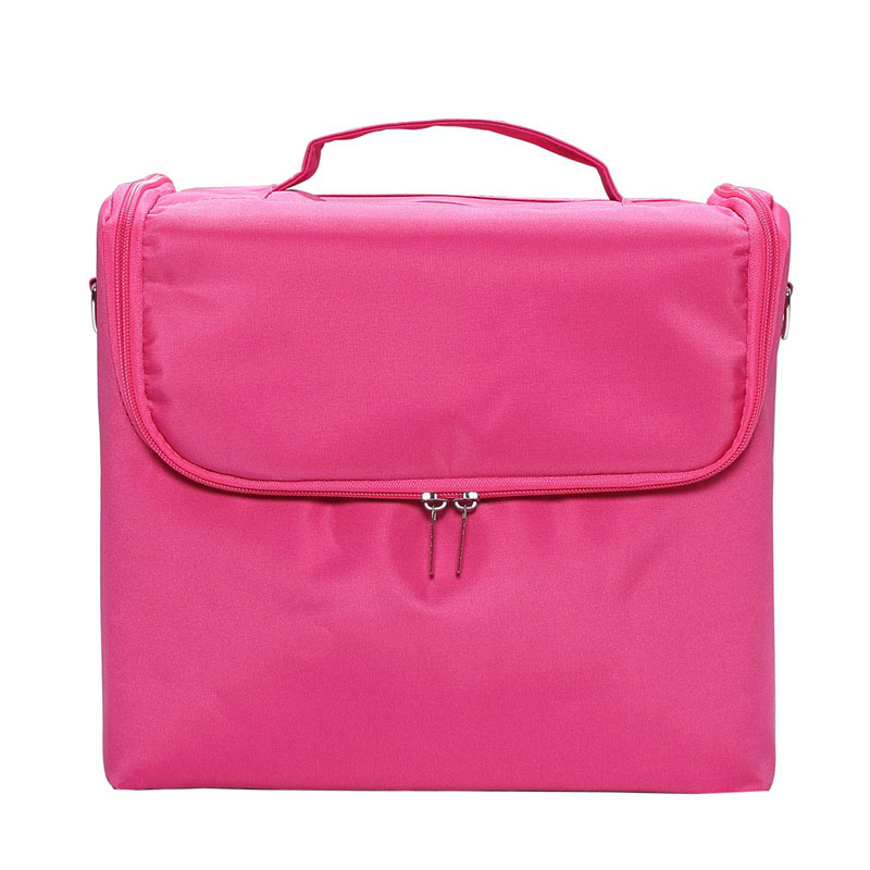 pink makeup bag