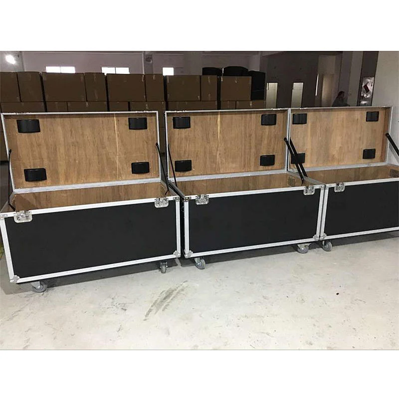 Rolling Aluminum Hard Case Utility Flight Case For Sale