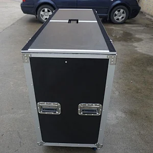 Lift Flight Case on Wheels Plasma Flight Case Road For TV Plasma Screens