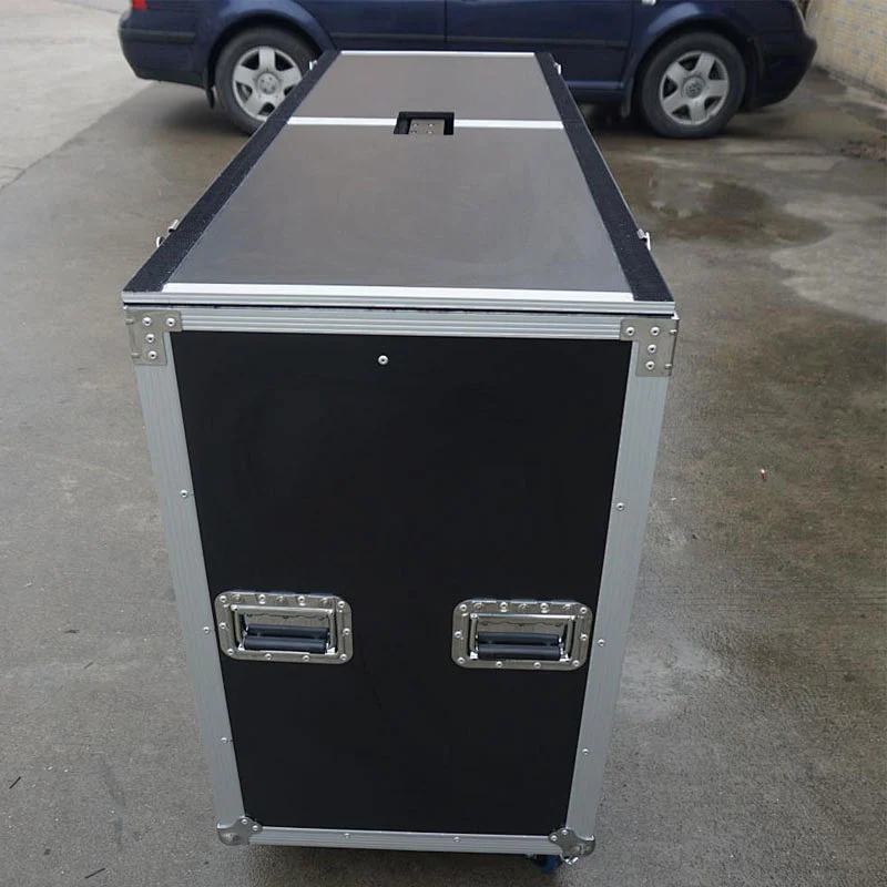 Lift Flight Case on Wheels Plasma Flight Case Road For TV Plasma Screens
