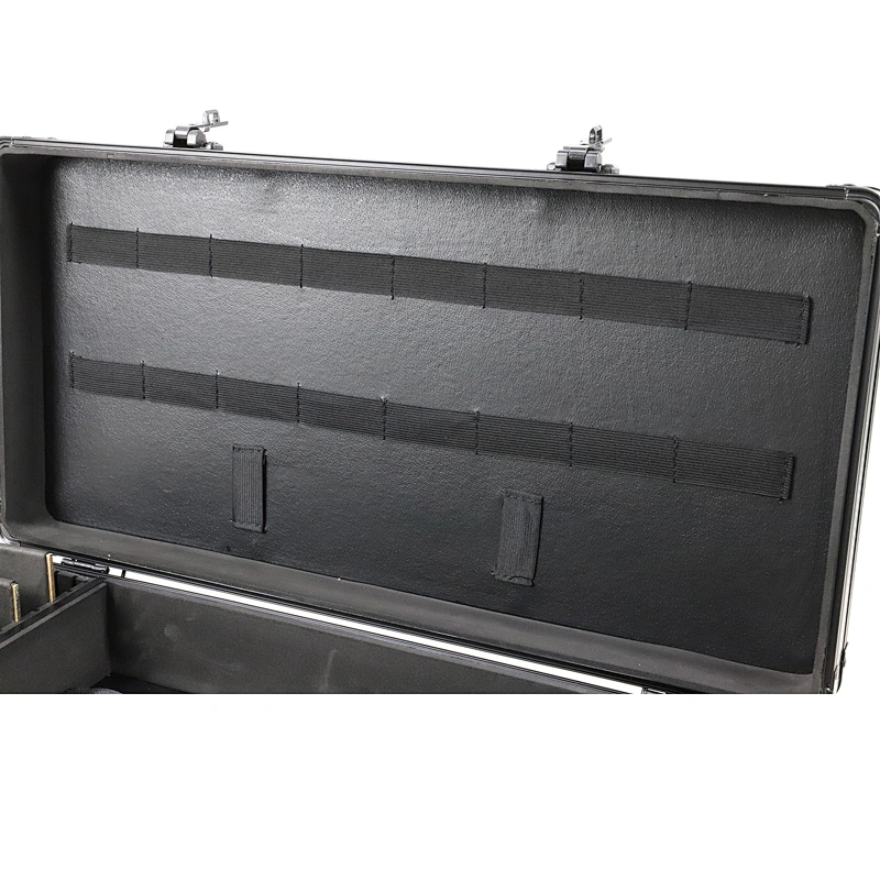 New Black Barber Tool Case Aluminum Alloy