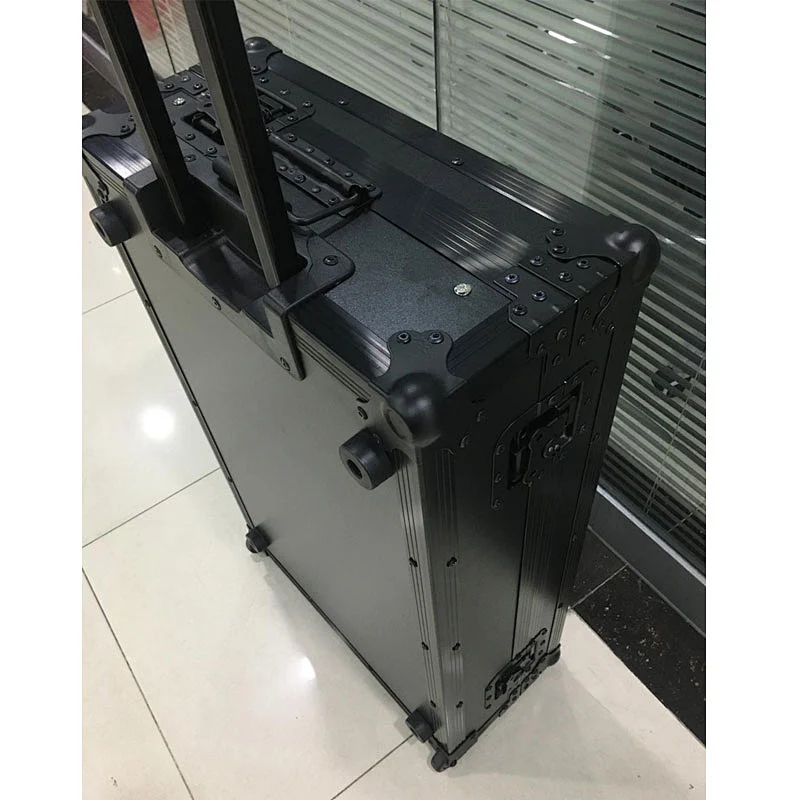 Rolling DJ Flight Case With Glide Shelf For Pioneer DDJ-SZ/DDJ-SZ2