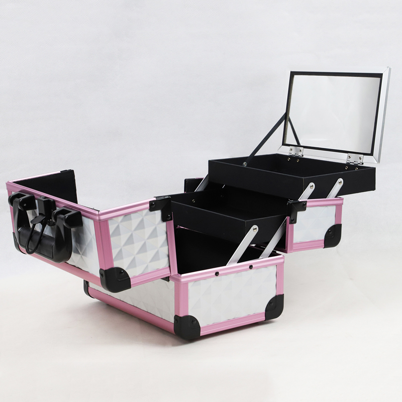 makeup case with mirror