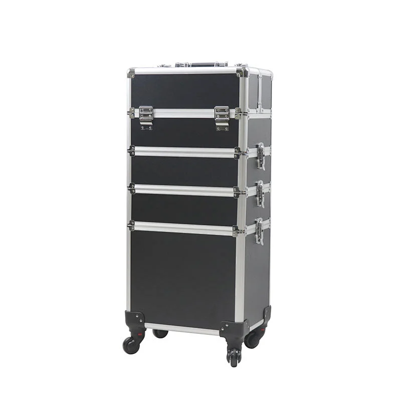 Welcome OEM ODM 4 in 1 Makeup Case on Wheels