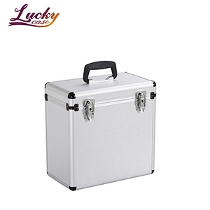 Vinyl Record Storage Carrying Case for 30+ Records Hot sale vinyl album collections box