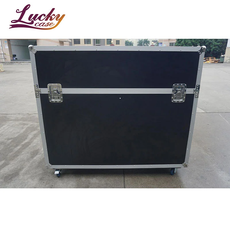 Lift Flight Case on Wheels Plasma Flight Case Road For TV Plasma Screens