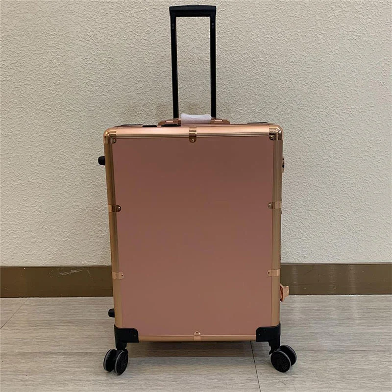 3 LED Light Colors Full Mirror Makeup Artist Trolley Free Studio Standing