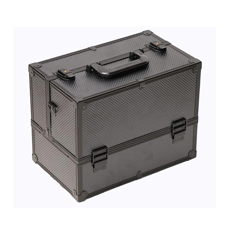Super Large Black/Silver Makeup Artist Carry Case
