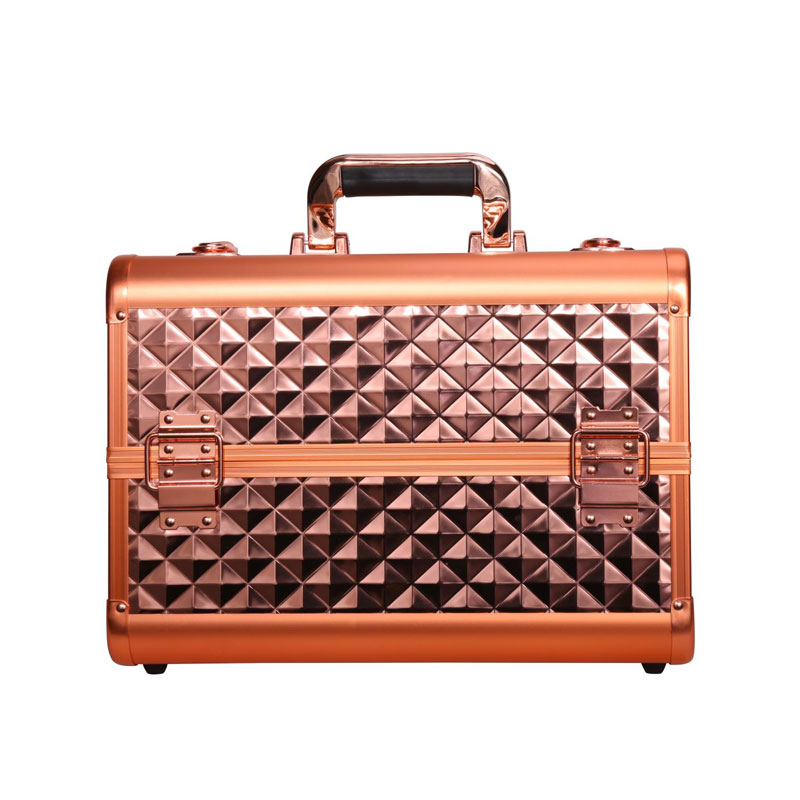 rose gold organizer case for makeup
