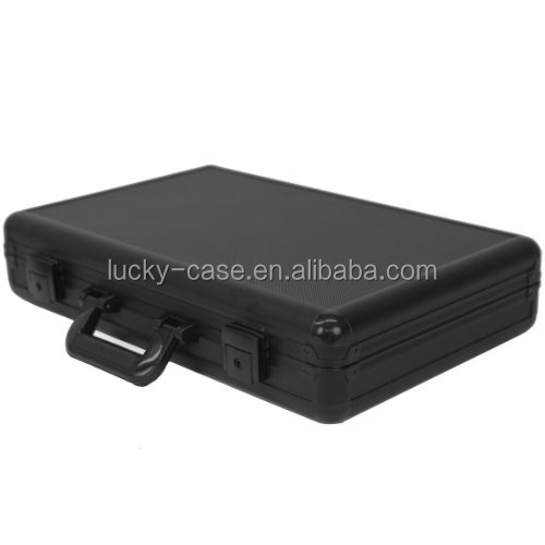 Aluminum Watch Briefcase Black Case Watch Case for 25 Watches