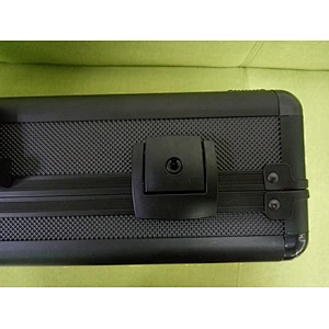 Aluminum Watch Briefcase Black Case Watch Case for 25 Watches